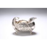 A LATE 19TH CENTURY SILVER BOWL