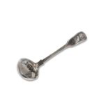 VICTORIAN SILVER SIFTING LADLE, by William Gibson & John Lawrence Langman