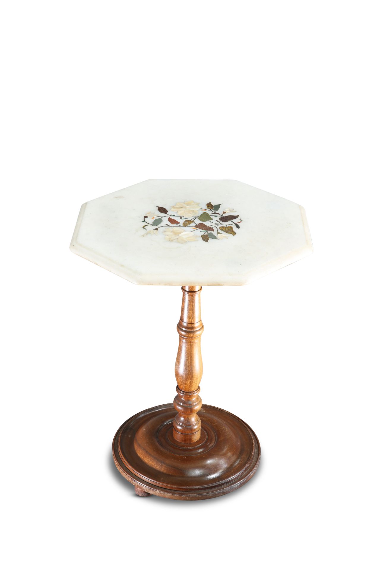 A PIETRA DURA OCCASIONAL TABLE, 19TH CENTURY