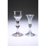 TWO CORDIAL GLASSES