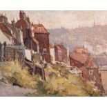 DAVID JAN CURTIS (BORN 1948), "TATE HILL, WHITBY"