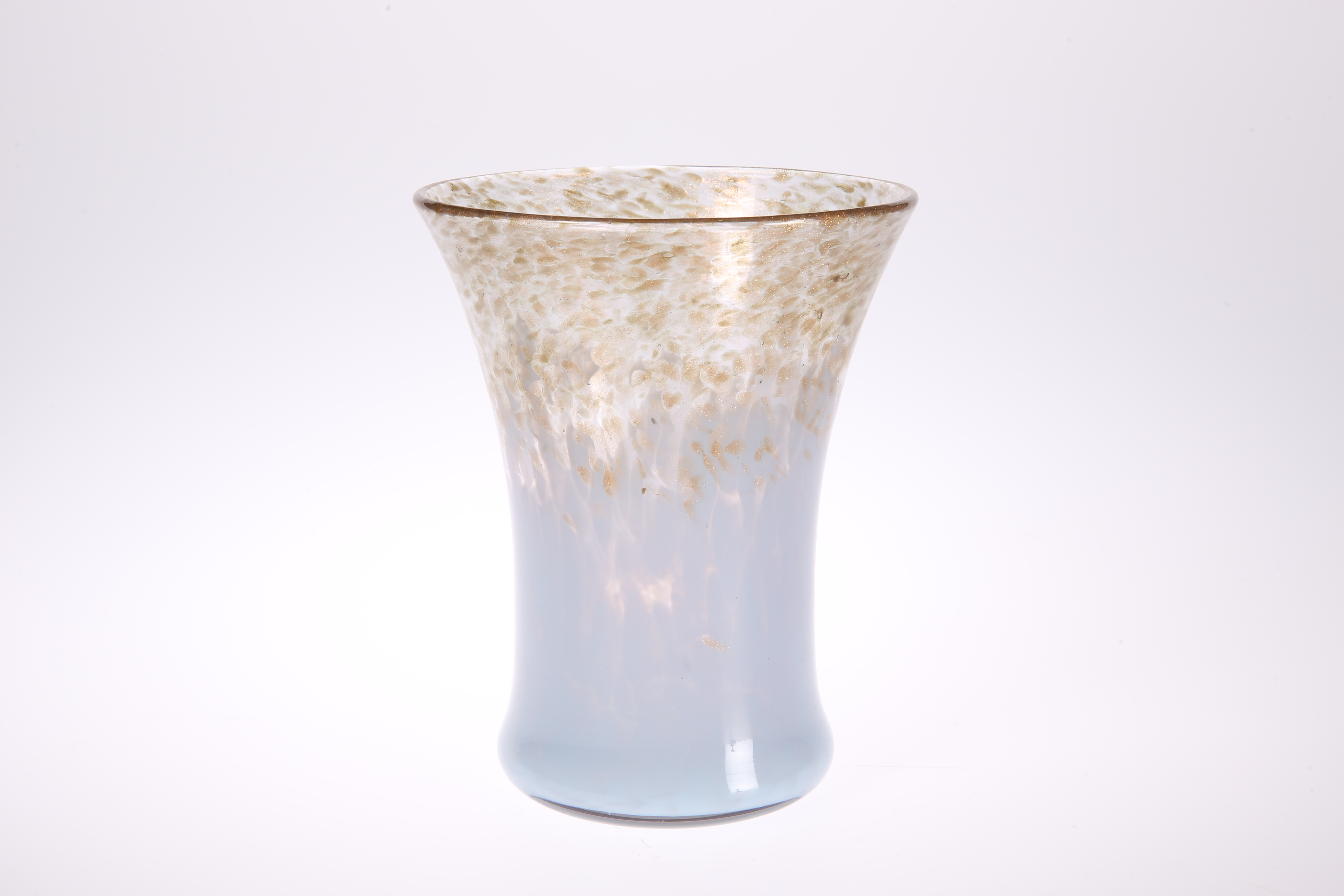 A MONART GLASS VASE