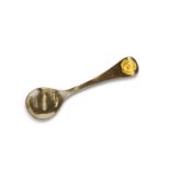 A GEORG JENSEN SILVER-GILT YEAR SPOON, 1978