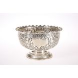 AN EDWARDIAN SILVER BOWL, by Elkington & Co Ltd, Birmingham 1907