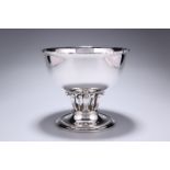 A DANISH STERLING SILVER BOWL BY GEORG JENSEN