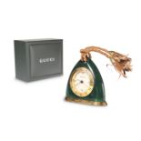 A GUCCI ALARM CLOCK