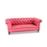 A VICTORIAN BUTTON-BACK CHESTERFIELD SOFA