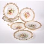 A ROYAL WORCESTER DESSERT SERVICE, CIRCA 1878