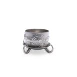 A LIBERTY & CO TUDRIC PEWTER FERNER BOWL, NO. 0288
