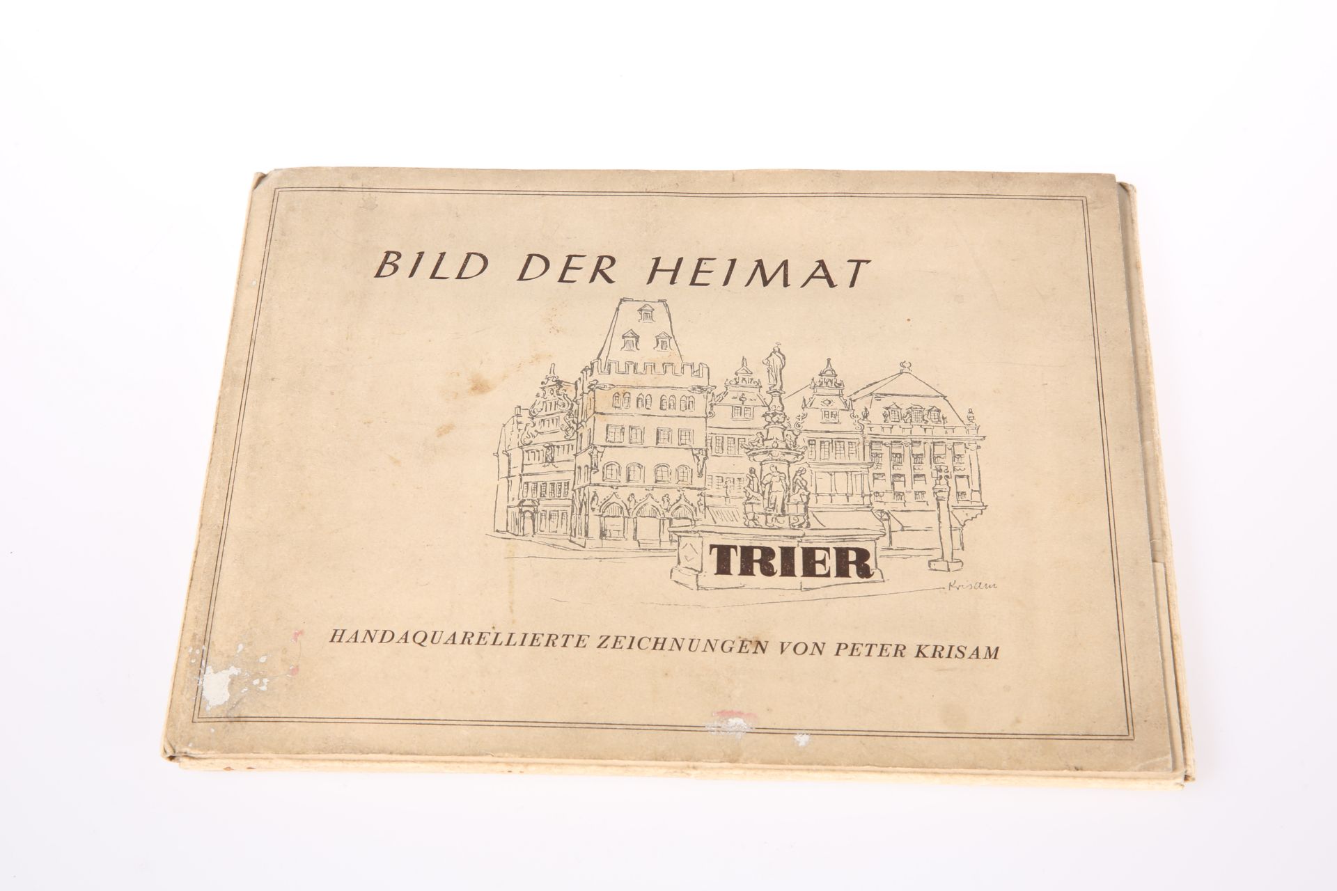 KRISAM (PETER), BILD DER HEIMAT, TRIER, 1941, portfolio with 12 drawings.