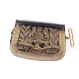 A WW2 CROSS-BODY BULLION POUCH