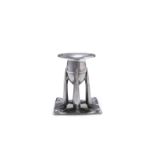 A TUDRIC PEWTER CANDLESTICK, NO. 0222