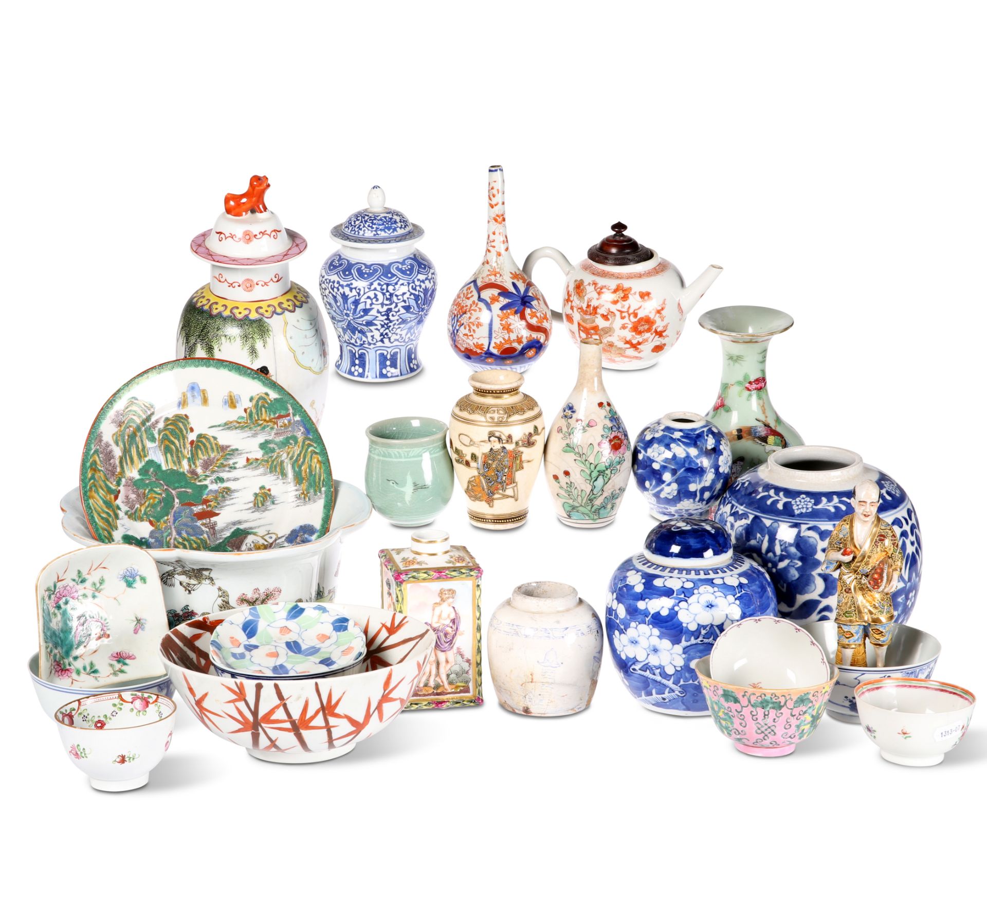 A COLLECTION OF CHINESE AND JAPANESE CERAMICS