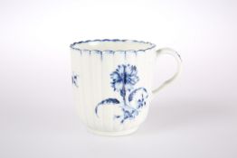 A WORCESTER COFFEE CUP, CIRCA 1770