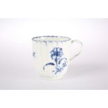 A WORCESTER COFFEE CUP, CIRCA 1770