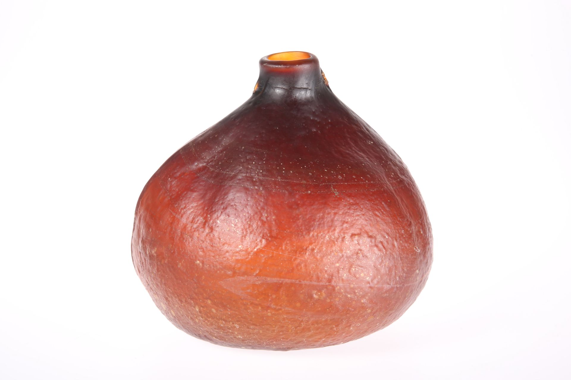 A 20TH CENTURY ART GLASS VASE - Image 2 of 2