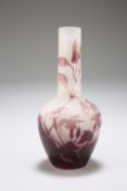 A GALLE CAMEO GLASS VASE