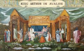 JOHN HILL, KING ARTHUR IN AVALON