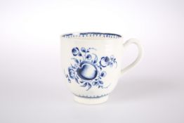 A WORCESTER COFFEE CUP, CIRCA 1780