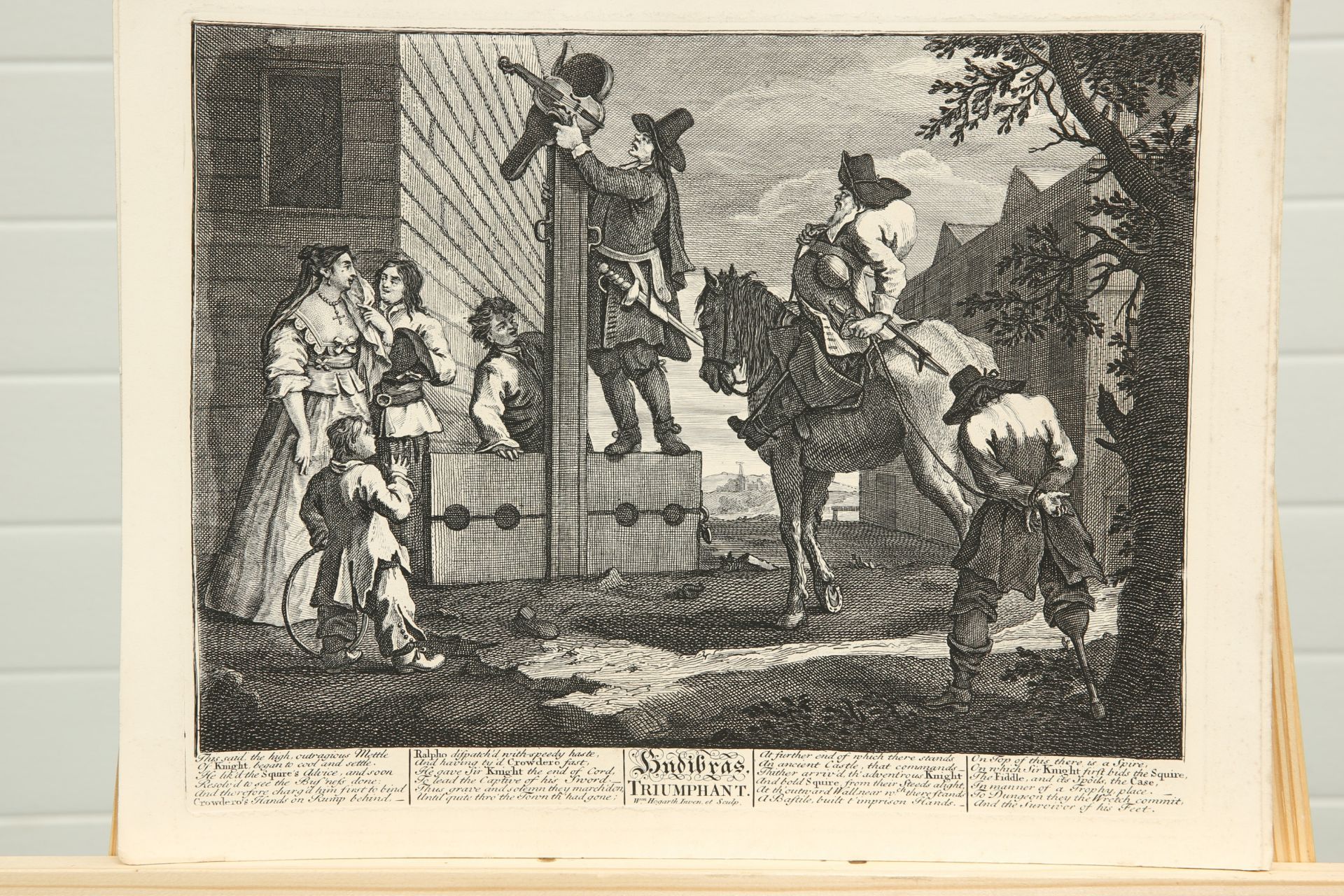 AFTER HOGARTH, NINE UNFRAMED ENGRAVINGS. - Bild 4 aus 9