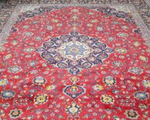 A KASHAN CARPET. 410cm by 305cm