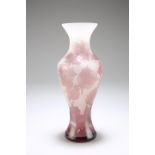 A CAMEO GLASS VASE,