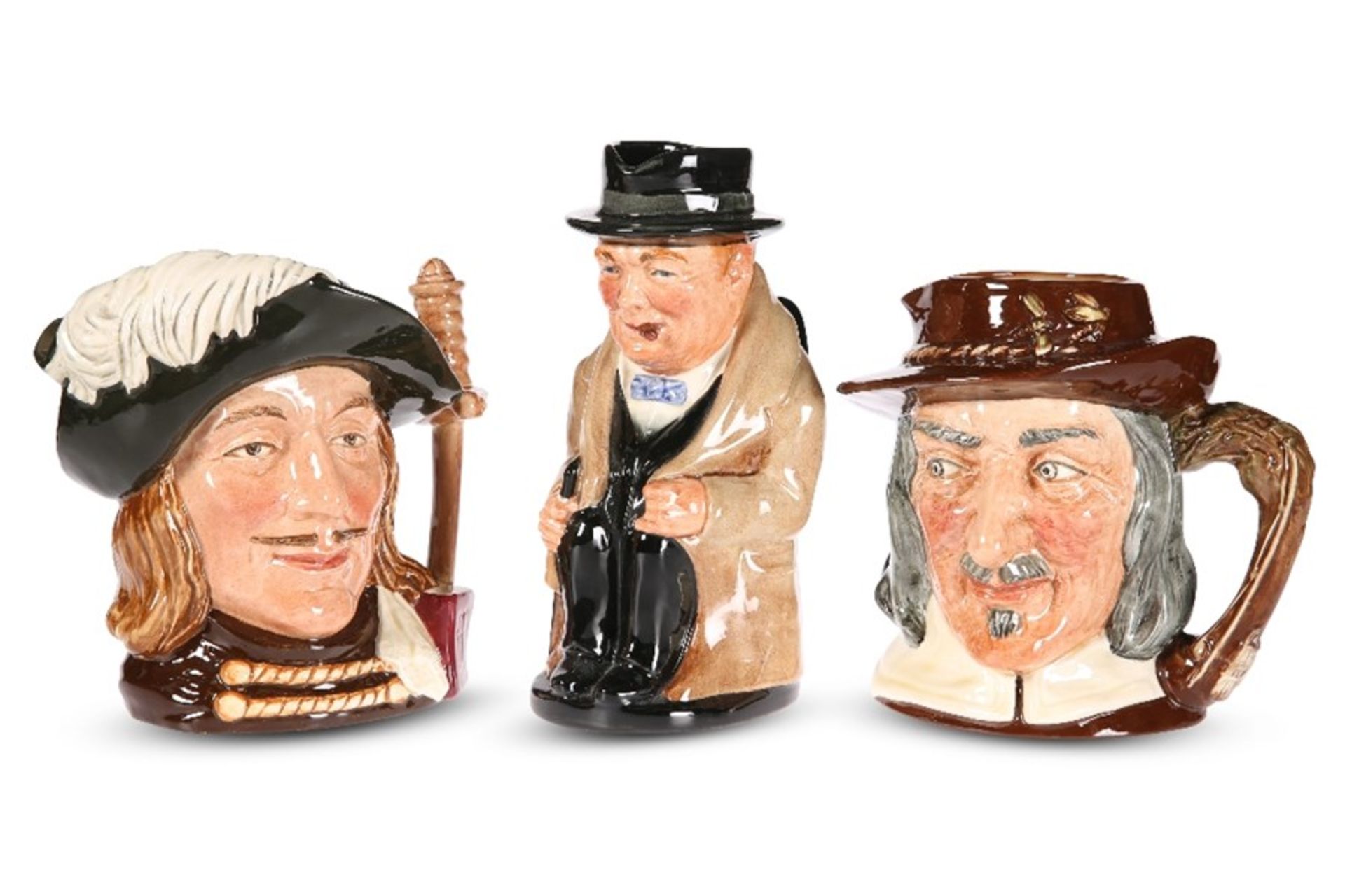 TWO ROYAL DOULTON CHARACTER JUGS