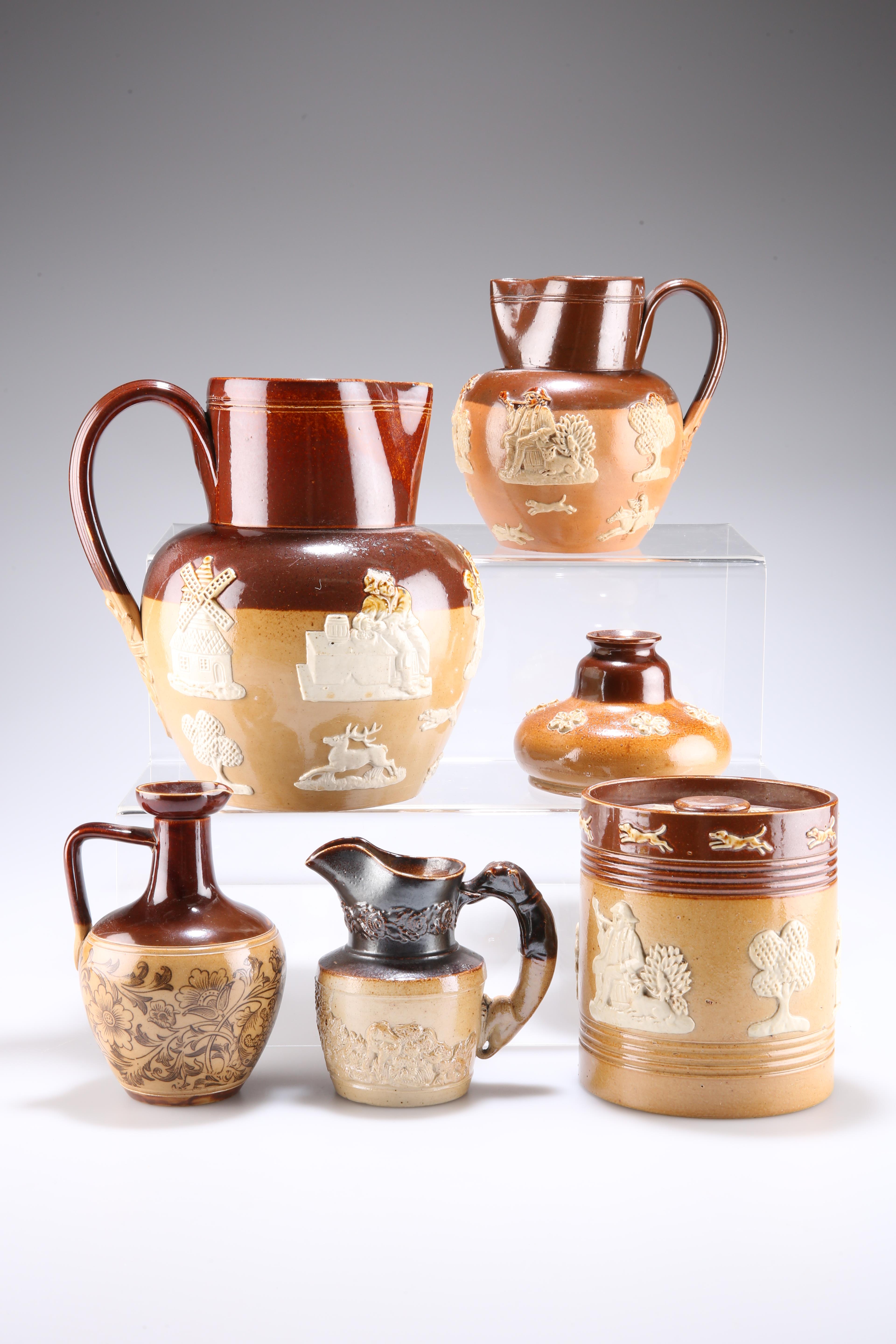 A GROUP OF DOULTON STONEWARE