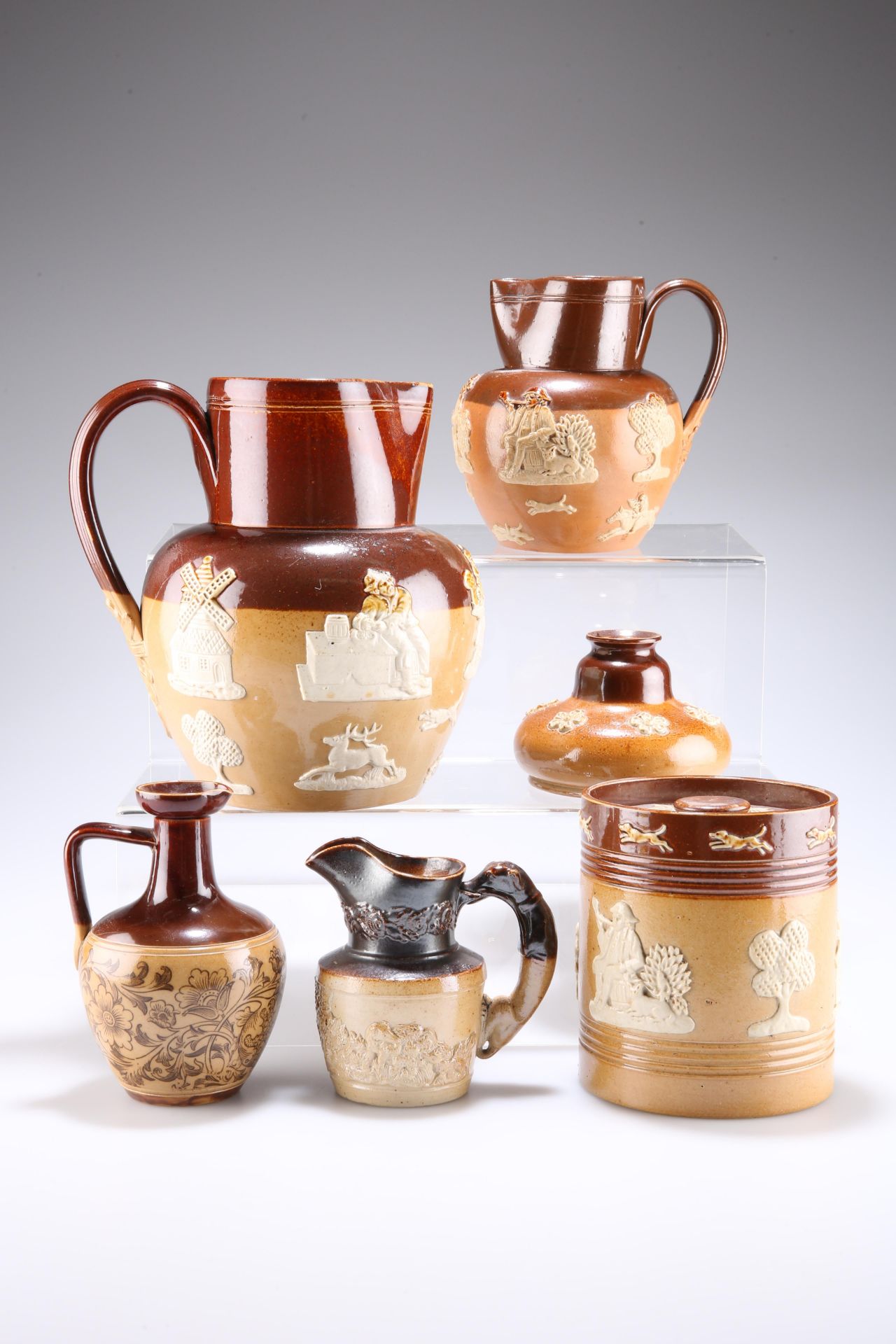 A GROUP OF DOULTON STONEWARE