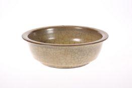 A CHINESE CELADON GLAZED BOWL