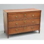 A GEORGE III MAHOGANY COMMODE, CIRCA 1805