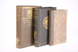 THREE TITLES, including Bosschere, Love Books of Ovid, 1925; Defoe, Moll Flanders, ill. Austen, 1929