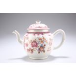 A CHINESE FAMILLE ROSE TEAPOT AND COVER, 18TH CENTURY