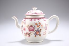 A CHINESE FAMILLE ROSE TEAPOT AND COVER, 18TH CENTURY