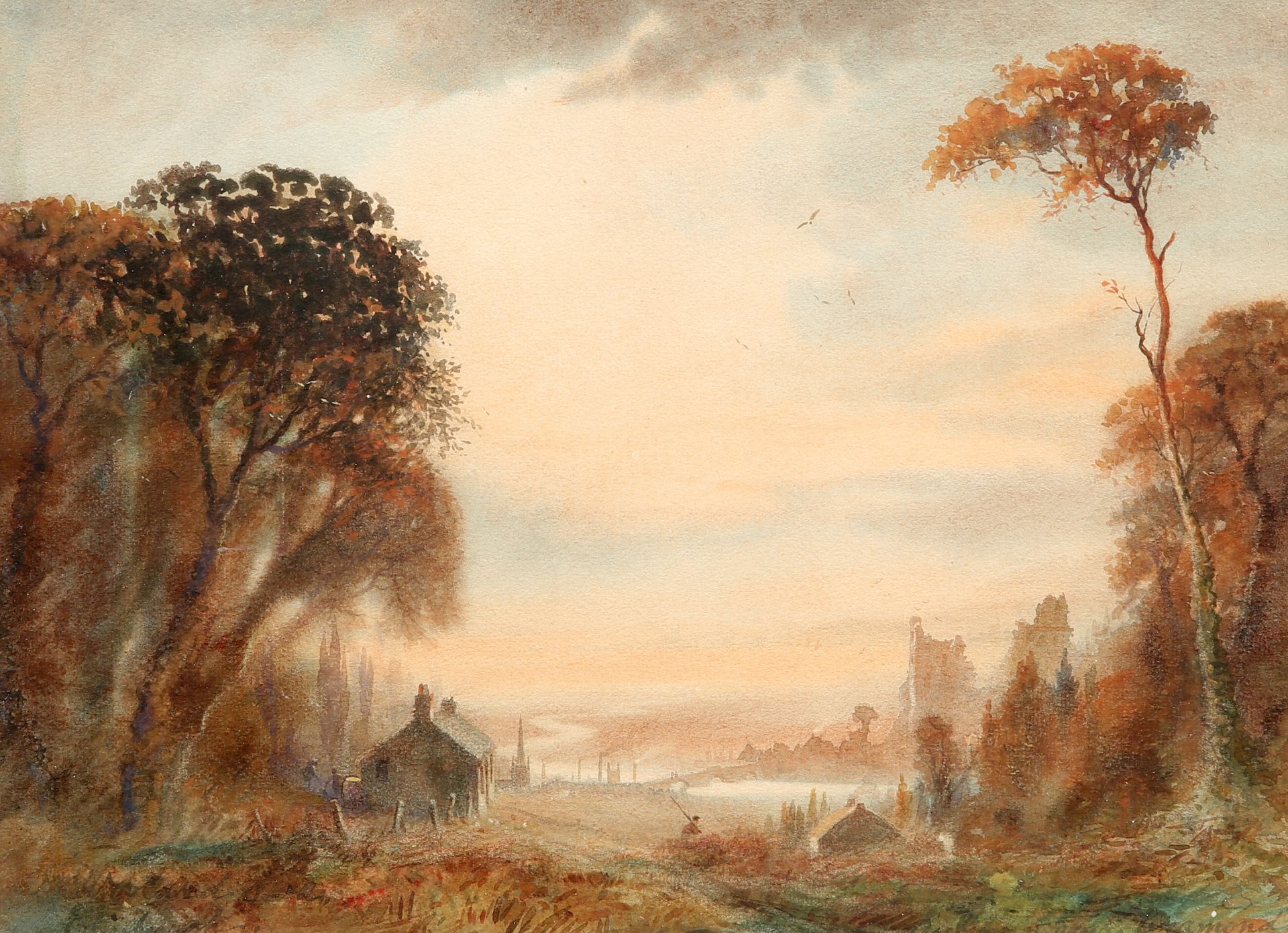 WILLIAM WOOLARD (FL. 1883-1908), VIEW OF EDINBURGH