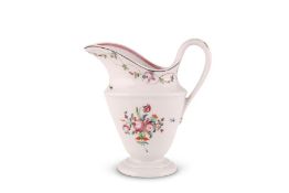 A NEW HALL CREAM JUG, CIRCA 1785