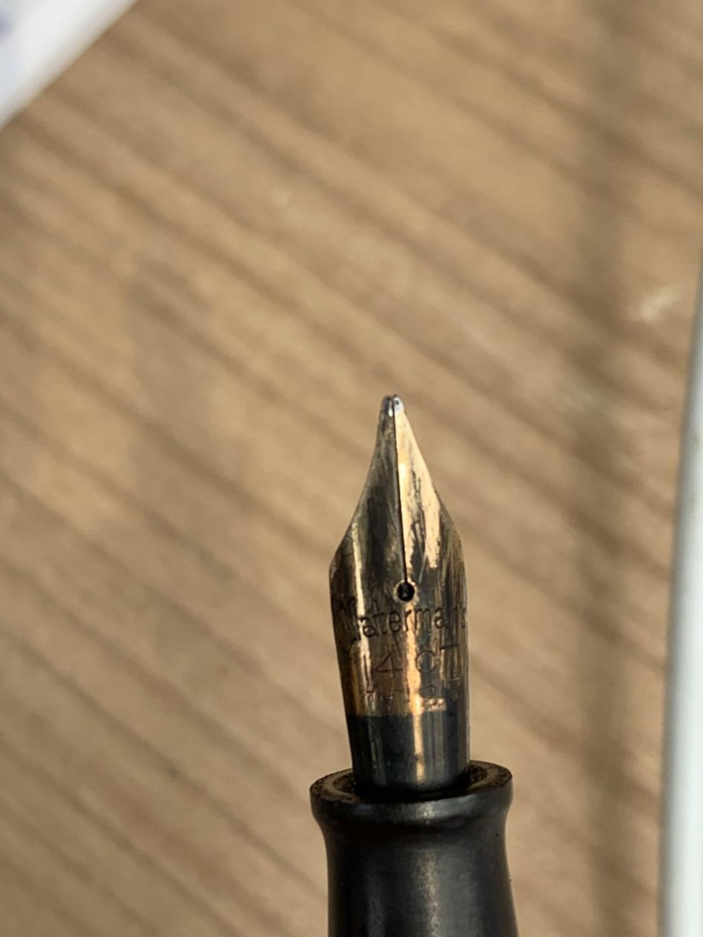 A WATERMAN'S 9 CARAT GOLD FOUNTAIN PEN - Image 5 of 10