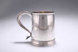 A GEORGE I BRITANNIA STANDARD SILVER MUG