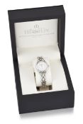 A LADY'S MICHEL HERBELIN BRACELET WATCH