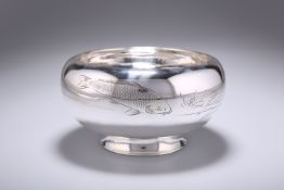 A JAPANESE SILVER BOWL