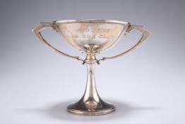 A GEORGE V SILVER TWO-HANDLED TROPHY, by William Neale & Son Ltd