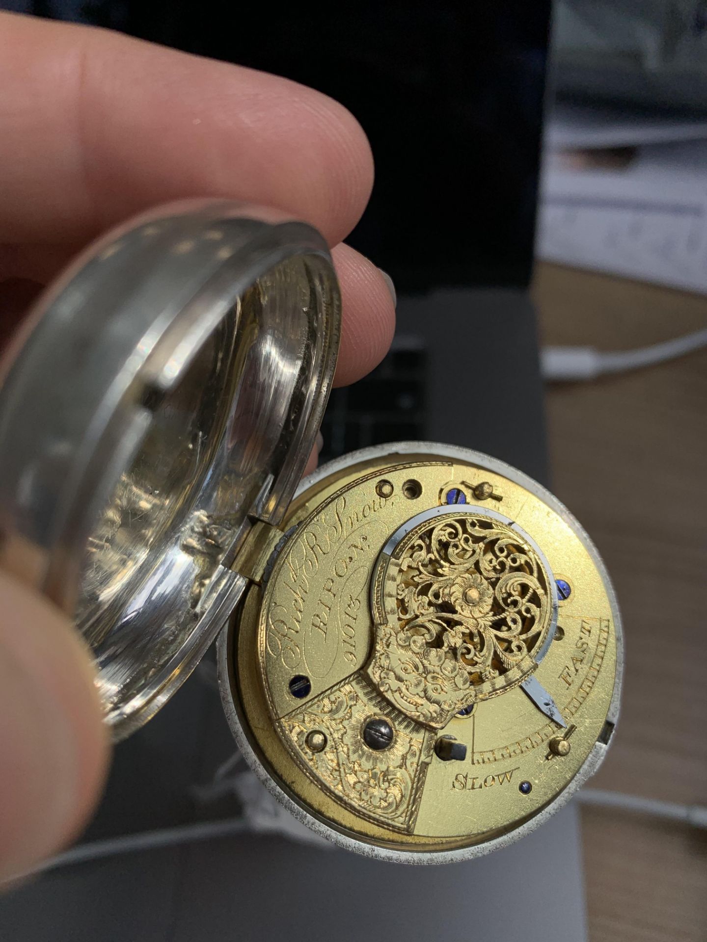 A PAIR CASED POCKET WATCH - Image 3 of 7