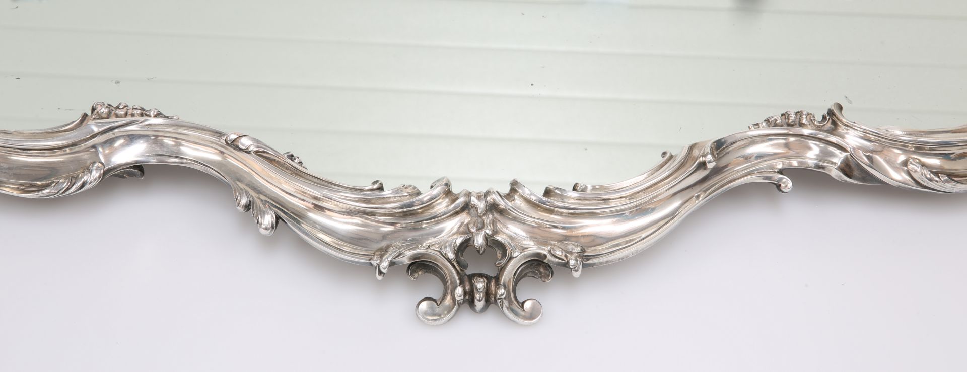 A FABERGE SILVER MIRROR PLATEAU - Image 3 of 8