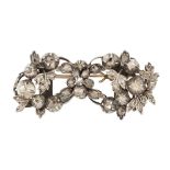 A LATE 18TH/EARLY 19TH CENTURY DIAMOND BROOCH