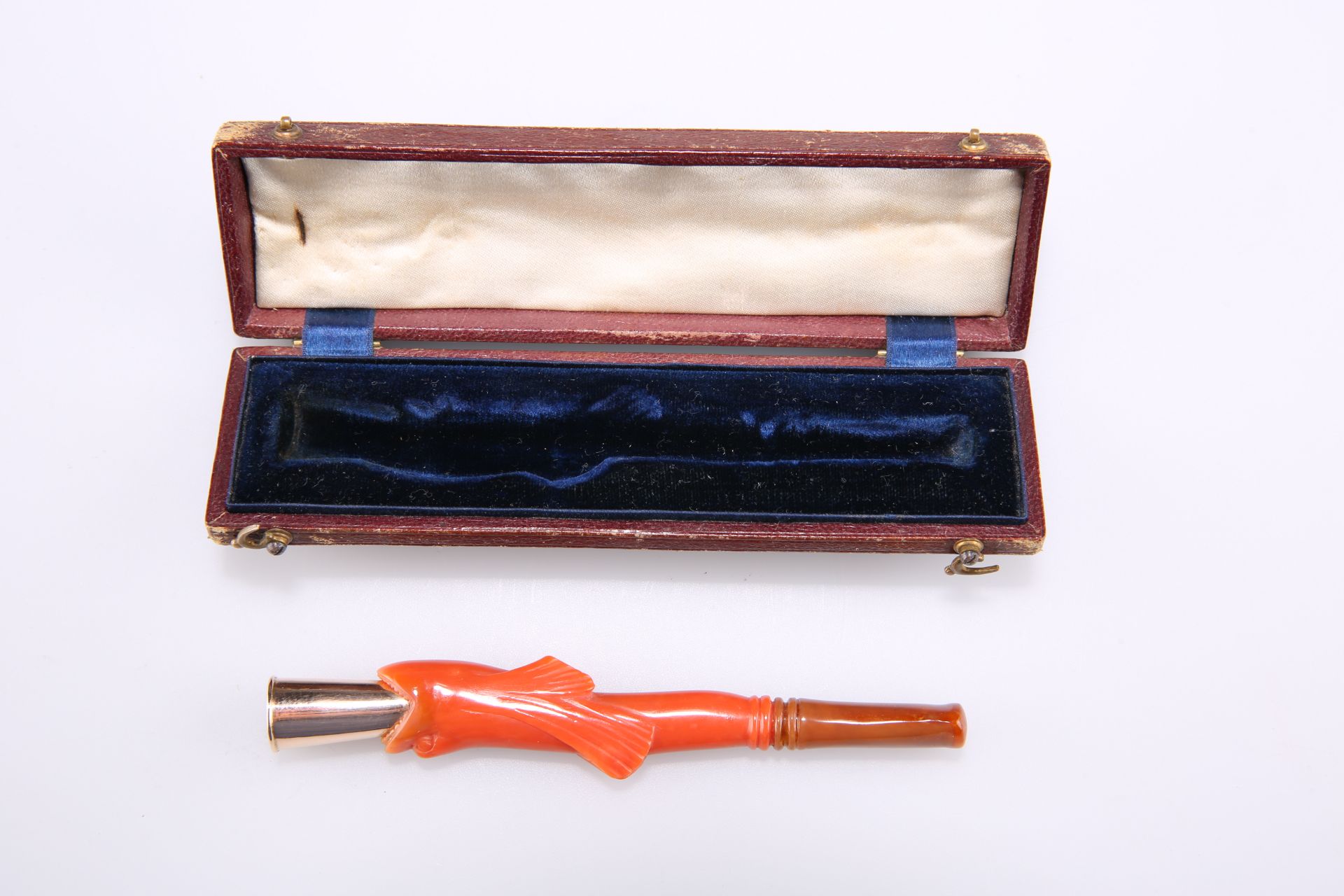 A 19TH CENTURY CHEROOT HOLDER - Image 2 of 2