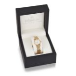 A LADY'S MICHEL HERBELIN BRACELET WATCH