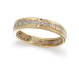 A DIAMOND HALF ETERNITY RING