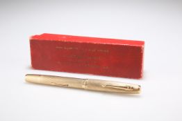 A WATERMAN'S 9 CARAT GOLD FOUNTAIN PEN