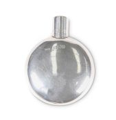 A VICTORIAN SILVER SCENT FLASK, by Sampson Mordan & Co