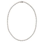 A DIAMOND NECKLACE BY CARTIER